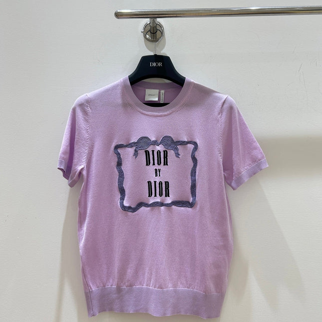 DIOR 26S SHORT-SLEEVED SWEATER 1233