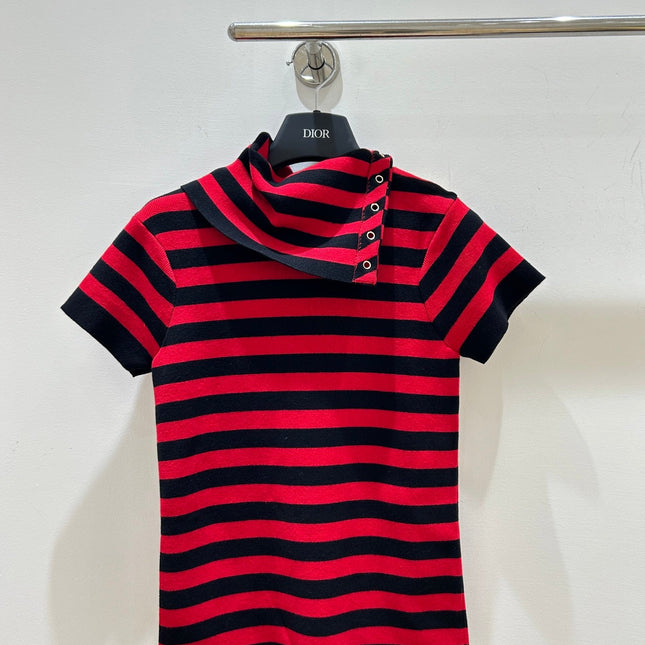 CELINE 26S SHORT-SLEEVE TURTLENECK SWEATER 433