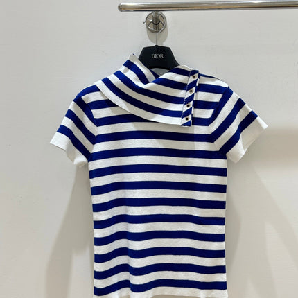 CELINE 26S SHORT-SLEEVE TURTLENECK SWEATER 432