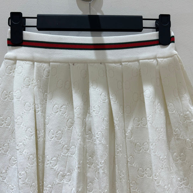 GUCCI 26S PLEATED SKIRT 377