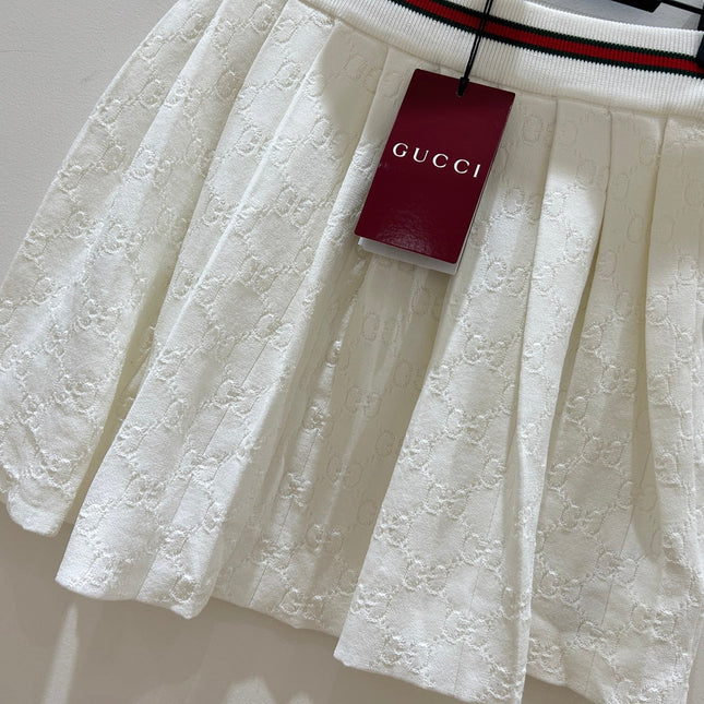 GUCCI 26S PLEATED SKIRT 377