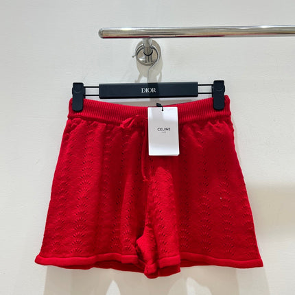 CELINE 26S KNIT SHORTS 373