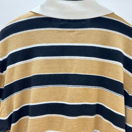 PRADA 26S CROPPED KNIT POLO SHIRT STYLE 934