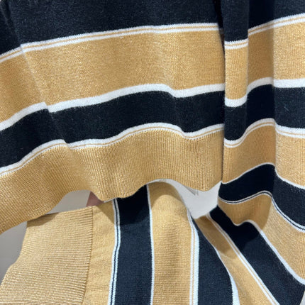 PRADA 26S CROPPED KNIT POLO SHIRT STYLE 934