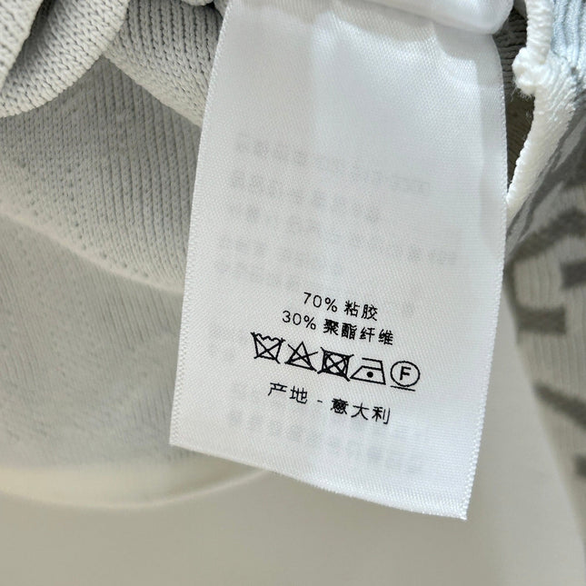 DIOR 26S OBLIQUE JACQUARD KNIT JACKET 1325