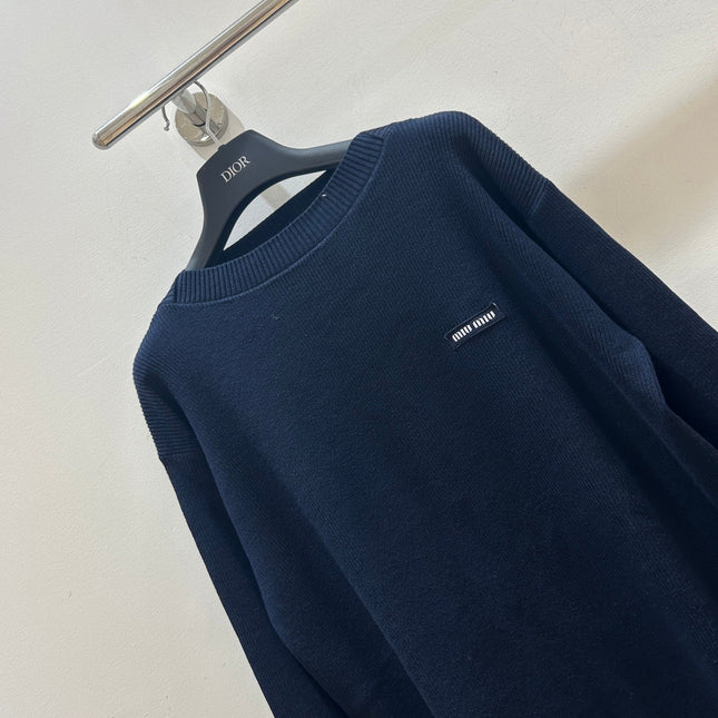 MIUMIU 26S CREWNECK KNIT SWEATER 1358