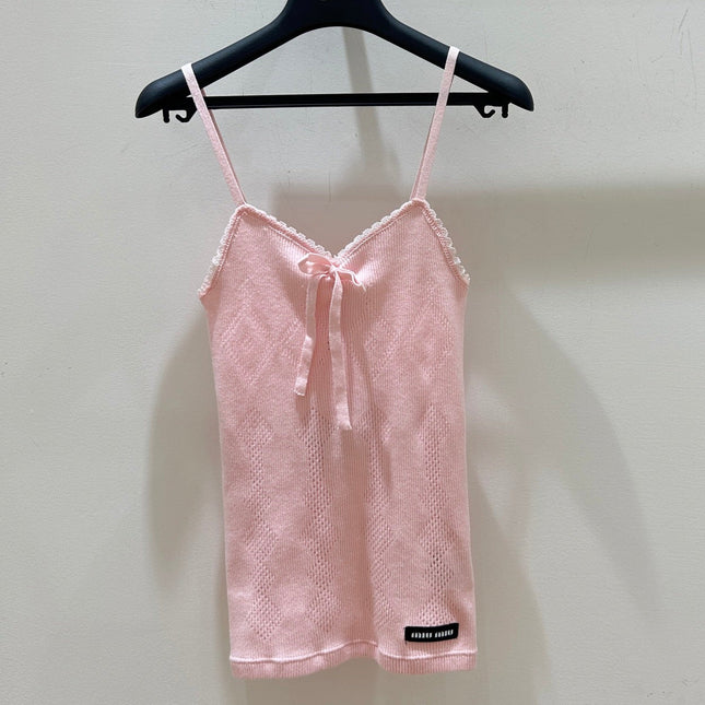MIUMIU 26S KNIT CAMISOLE TOP 1277