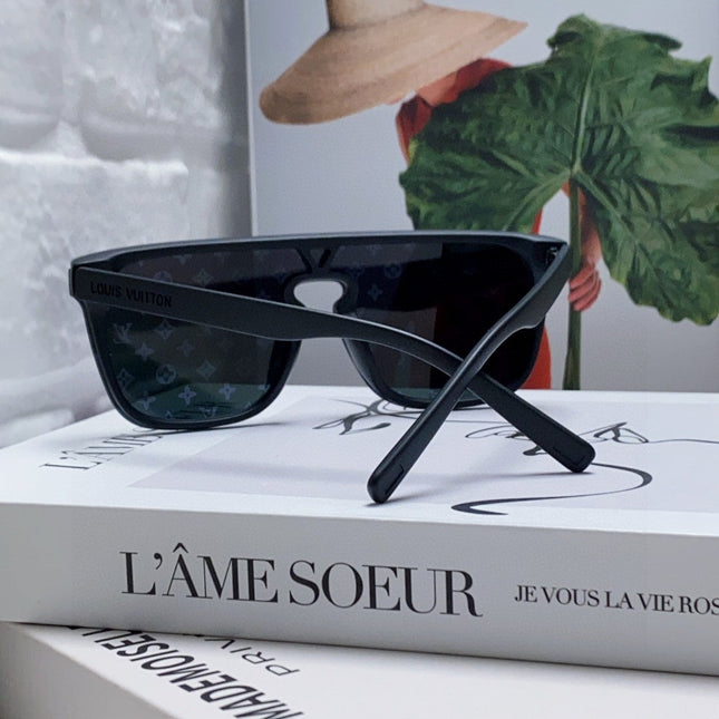 WAIMEA SUNGLASSES 581361 IN MULTICOLOR ACETATE MONOGRAM ON LENS