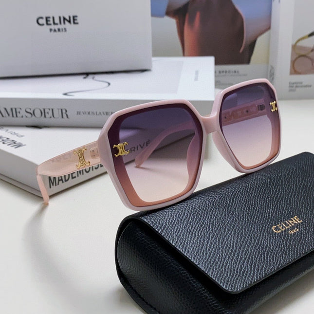 TRIOMPHE SUNGLASSES 548592 IN PINK ACETATE