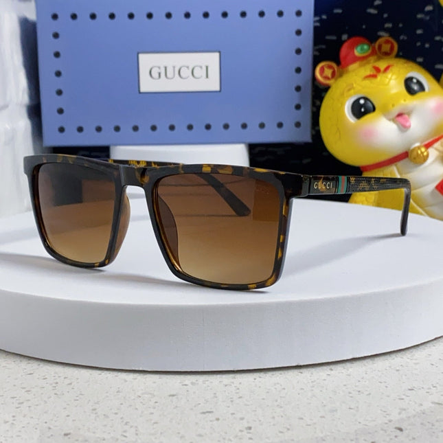 RECTANGULAR FRAME SUNGLASSES 563259 IN ACETATE