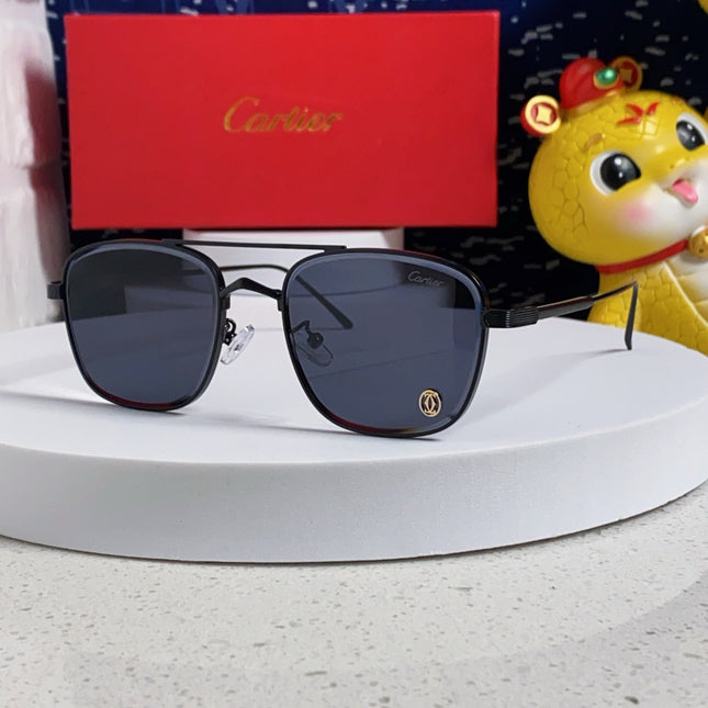 PREMIÈRE SQUARE FRAME SUNGLASSES 533240 IN METAL