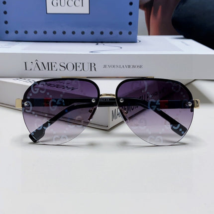 AVIATOR FRAME SUNGLASSES 570223 IN METAL