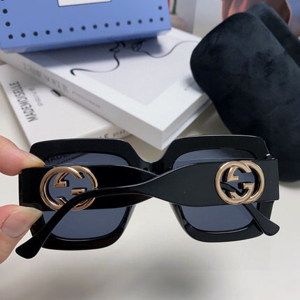 SQUARE FRAME SUNGLASSES GG0178S IN ACETATE EMBOSSED LOGO