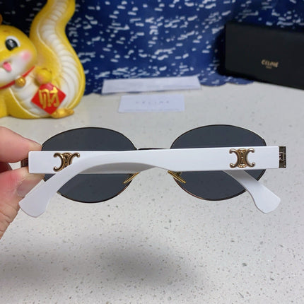 CELINE 26S OVAL FRAME IN METAL 493071
