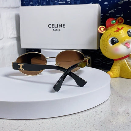 CELINE 26S OVAL FRAME IN METAL 493072