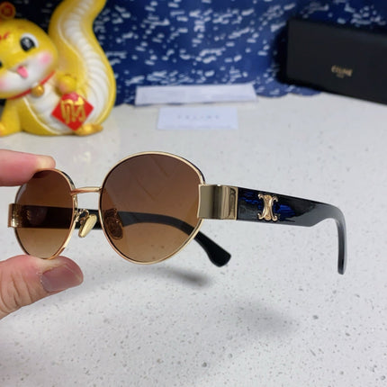 CELINE 26S OVAL FRAME IN METAL 493072