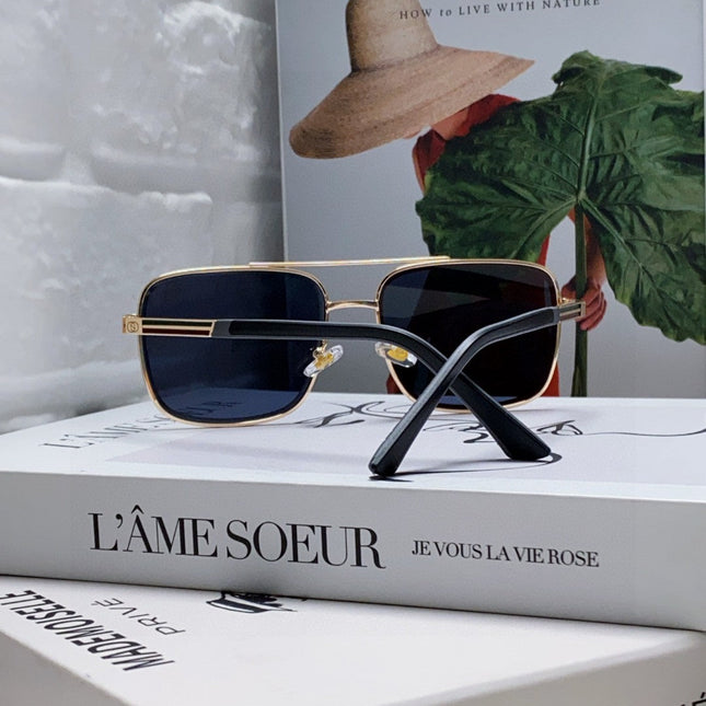 SQUARE FRAME SUNGLASSES 576880 IN METAL