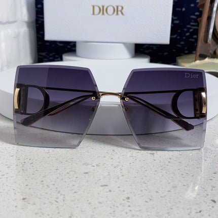 DIOR 26S OVERSIZED SQUARE FRAME IN METAL 500373