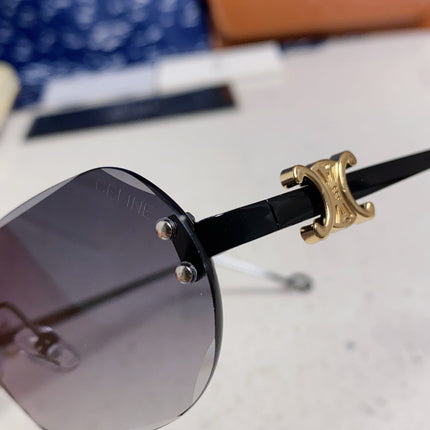 CELINE 26S POLYGONAL FRAME IN METAL 493098