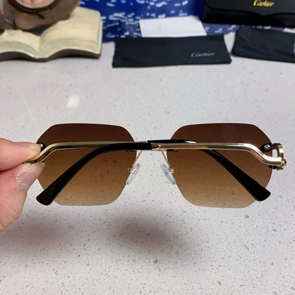 CARTIER 26S SQUARE OVERSIZE FRAME IN METAL 443235