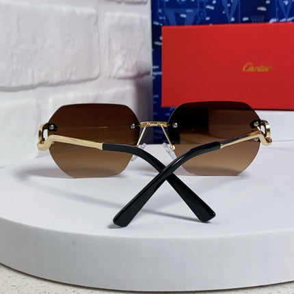 CARTIER 26S SQUARE OVERSIZE FRAME IN METAL 443235