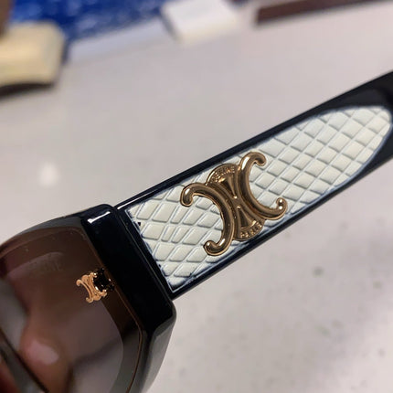 CELINE 26S CAT EYE FRAM IN ACETATE 500399