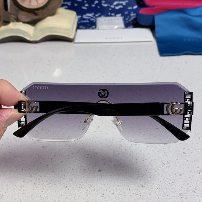 GUCCI 26S OVERSIZED SOLID FRAME IN ACETATE 420474
