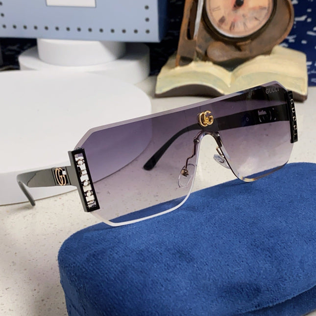 GUCCI 26S OVERSIZED SOLID FRAME IN ACETATE 420474