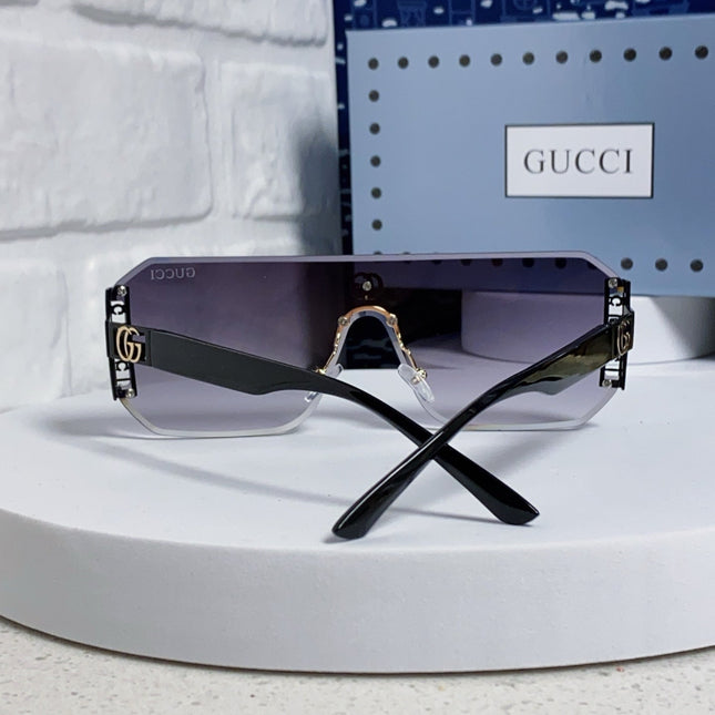 GUCCI 26S OVERSIZED SOLID FRAME IN ACETATE 420474