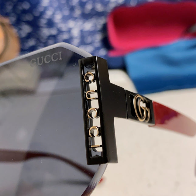 GUCCI 26S OVERSIZED SOLID FRAME IN ACETATE 420475