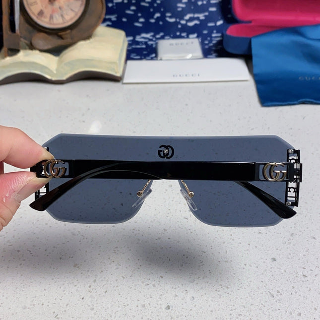 GUCCI 26S OVERSIZED SOLID FRAME IN ACETATE 420476