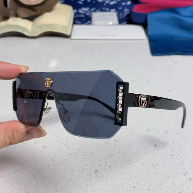 GUCCI 26S OVERSIZED SOLID FRAME IN ACETATE 420476