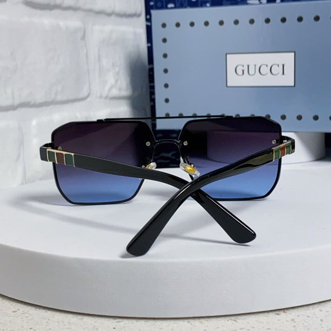 GUCCI 26S SQUARE FRAME IN METAL 420477