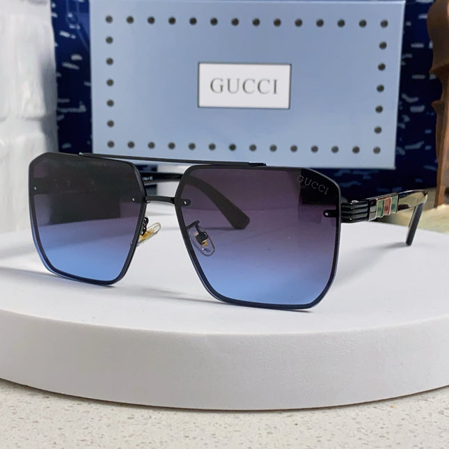 GUCCI 26S SQUARE FRAME IN METAL 420477