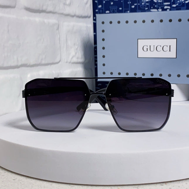 GUCCI 26S SQUARE FRAME IN METAL 420478