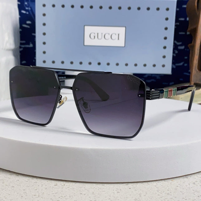 GUCCI 26S SQUARE FRAME IN METAL 420478