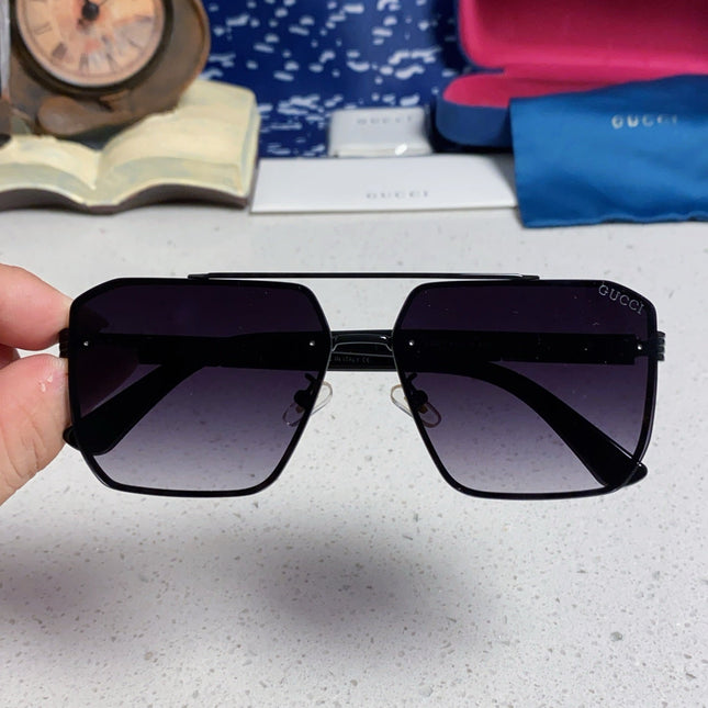 GUCCI 26S SQUARE FRAME IN METAL 420478