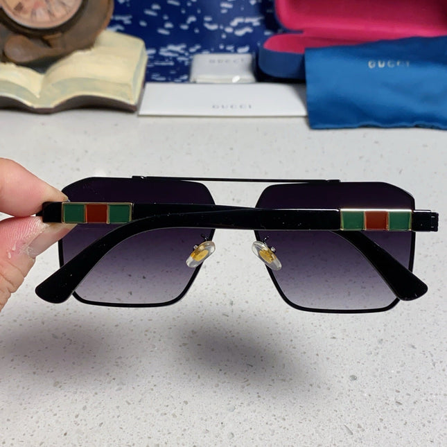GUCCI 26S SQUARE FRAME IN METAL 420478