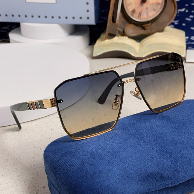 GUCCI 26S SQUARE FRAME IN METAL 420479