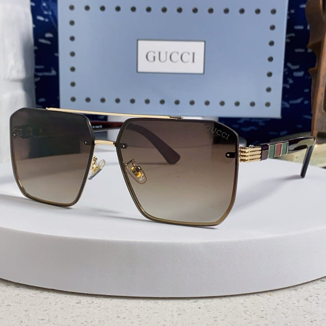 GUCCI 26S SQUARE FRAME IN METAL 420481