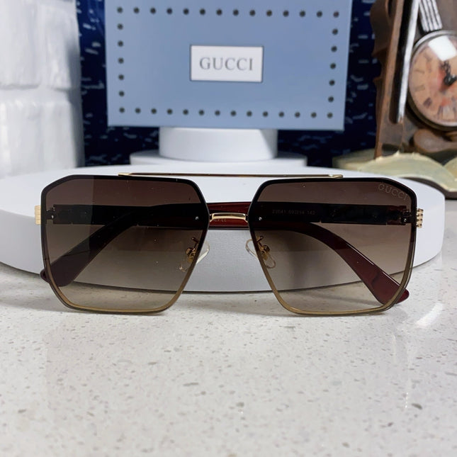GUCCI 26S SQUARE FRAME IN METAL 420481