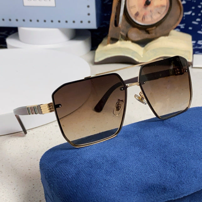 GUCCI 26S SQUARE FRAME IN METAL 420481
