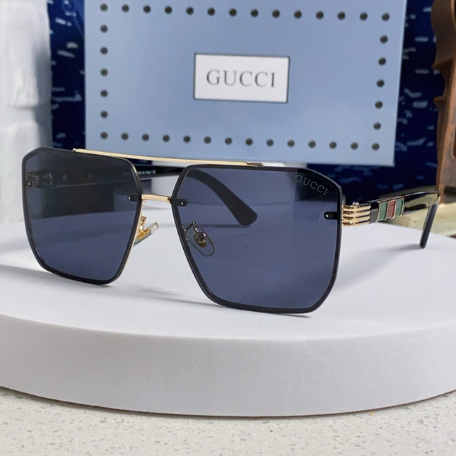 GUCCI 26S SQUARE FRAME IN METAL 420482
