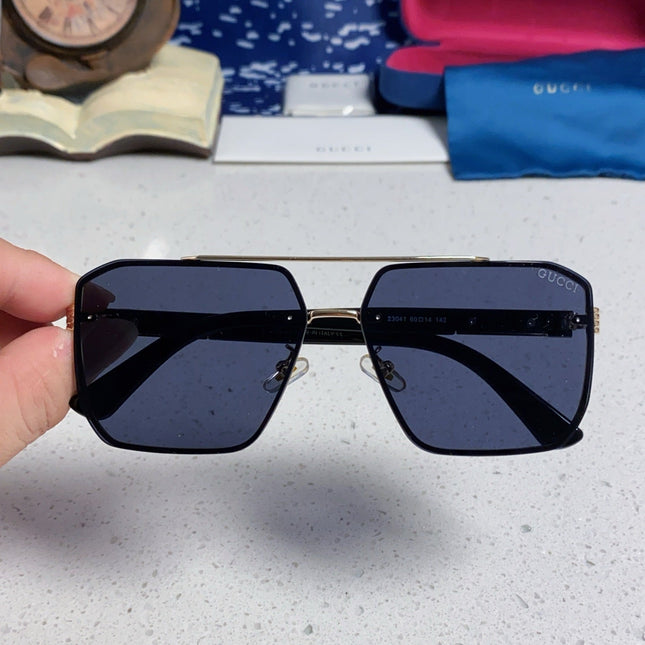 GUCCI 26S SQUARE FRAME IN METAL 420482