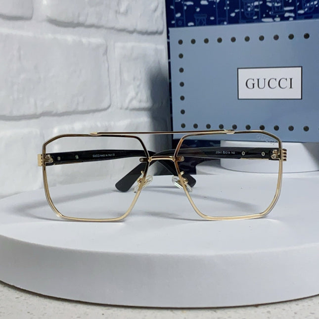 GUCCI 26S SQUARE FRAME IN METAL 420483
