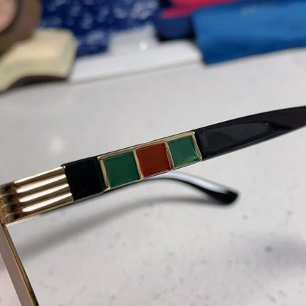 GUCCI 26S SQUARE FRAME IN METAL 420483