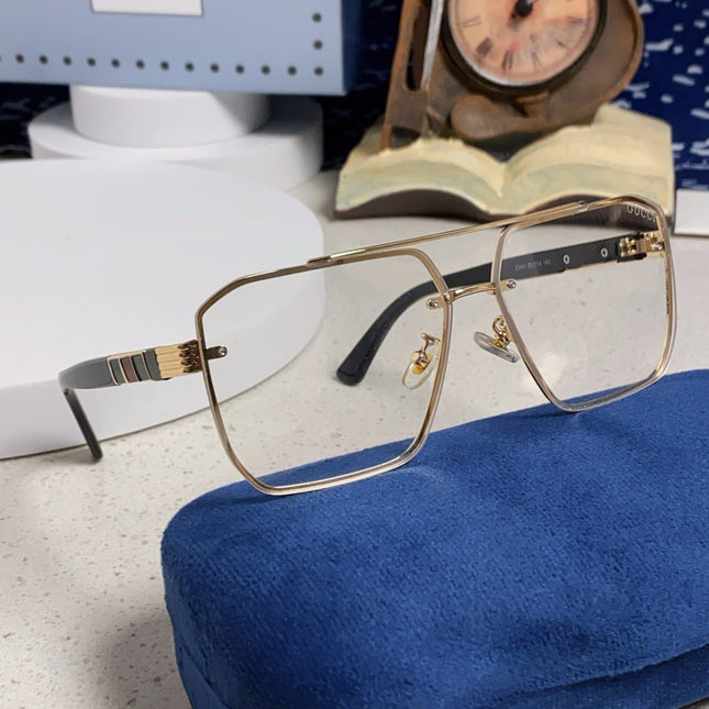 GUCCI 26S SQUARE FRAME IN METAL 420483