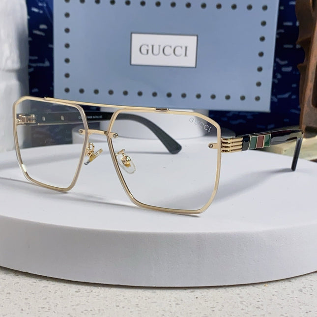 GUCCI 26S SQUARE FRAME IN METAL 420483