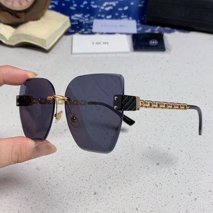 DIOR 26S SQUARE FRAME IN METAL 502863