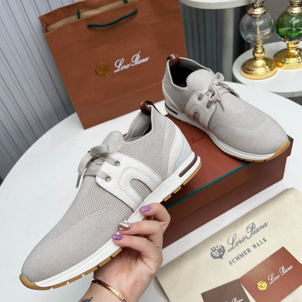 LP 360 FLEXY WALK SNEAKER LIGHT GRAY FABRICS